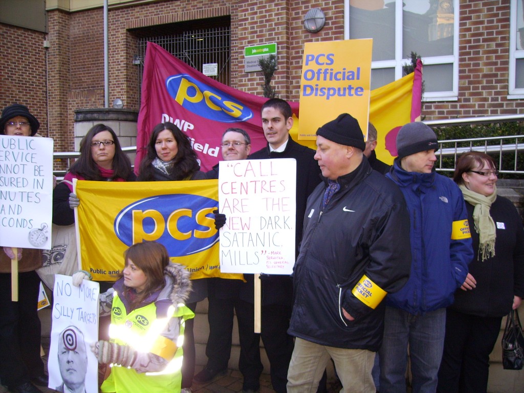 NSSN 326 PCS fights Govt attack on DWP job centres and offices