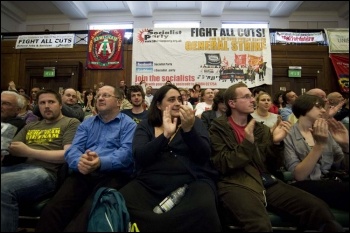 NSSN rally in Friends Meeting House, Euston, London, 11 Sept 2011, photo Paul Mattsson NSSN rally in Friends Meeting House, Euston, London, 11 Sept 2011, photo Paul Mattsson