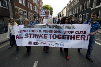 NSSN march to Congress House, 11 Sept 2011, photo Paul Mattsson NSSN march to Congress House, 11 Sept 2011, photo Paul Mattsson