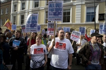NSSN rally outside Congress House, 11 Sept 2011, photo Paul Mattsson NSSN rally outside Congress House, 11 Sept 2011, photo Paul Mattsson